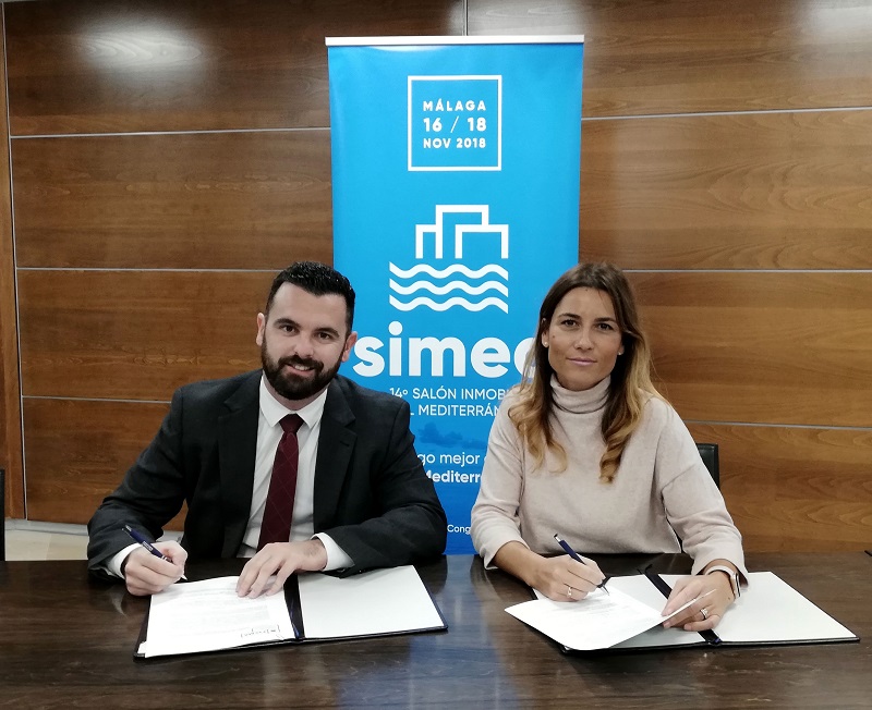 Firma Colaboracion Catedra Inmobiliaria y SIMED 2018