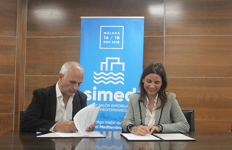 Firma convenio SIMED y PassivHaus Costa del sol